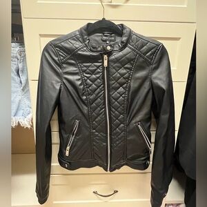 New Look Women's Black Quilted Jacket